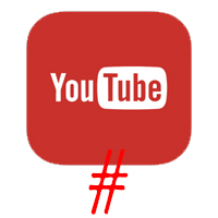 youtube hashtags