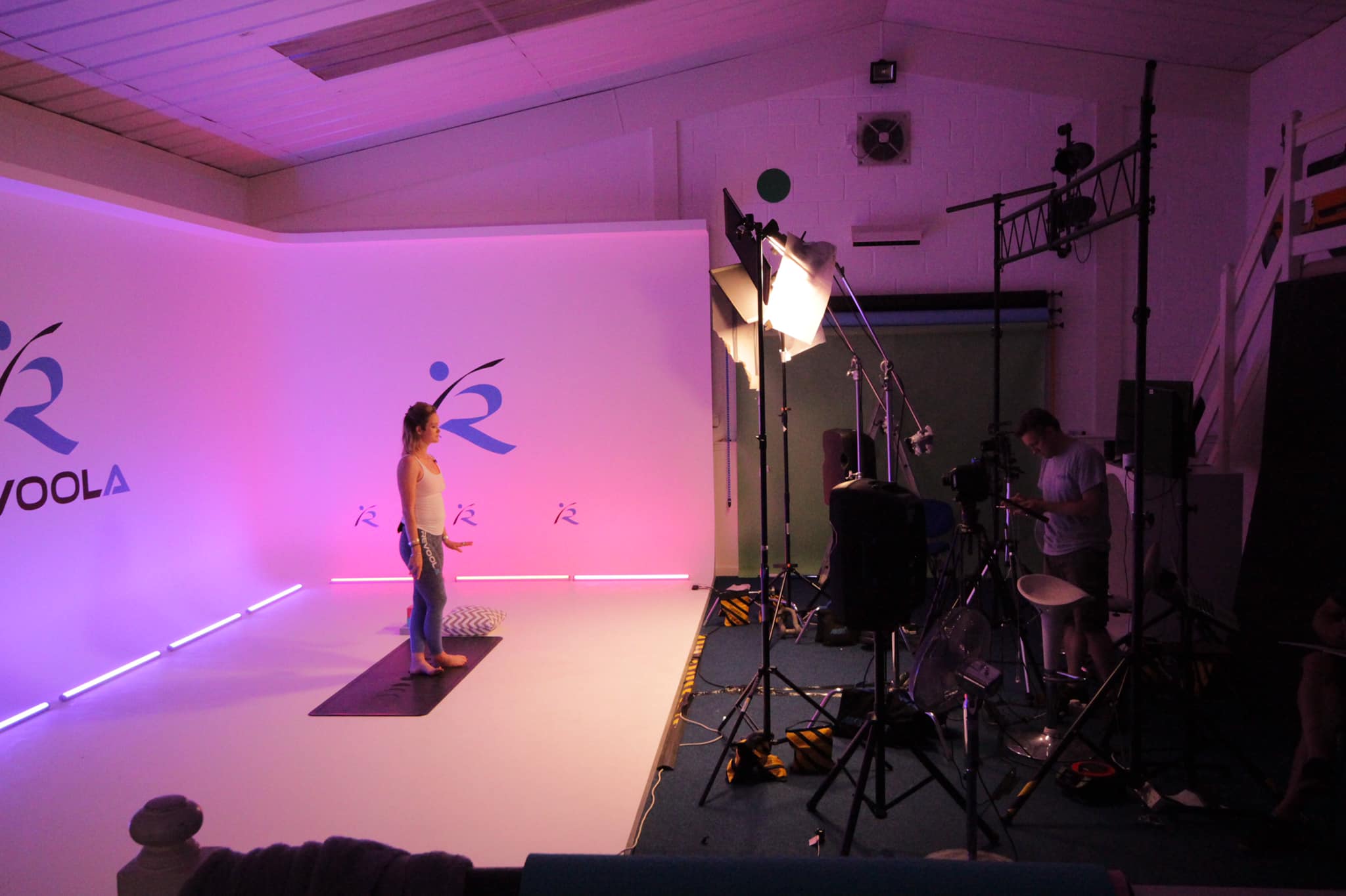 Fitness Video Production for Revoola Mind and Body App